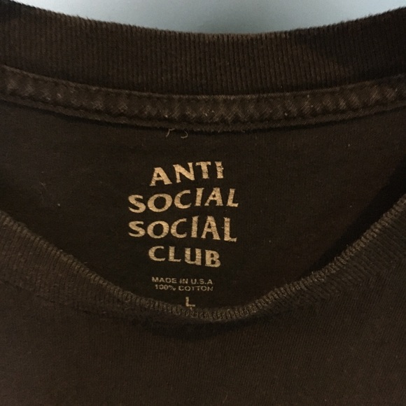 Anti Social Social Club T Shirt - Picture 3 of 3